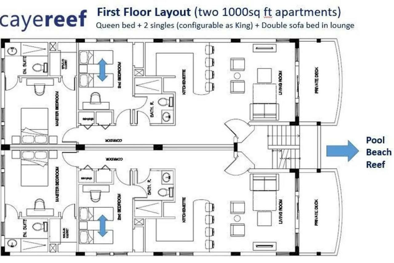 Caye Reef Condos كاي كولكر المظهر الخارجي الصورة